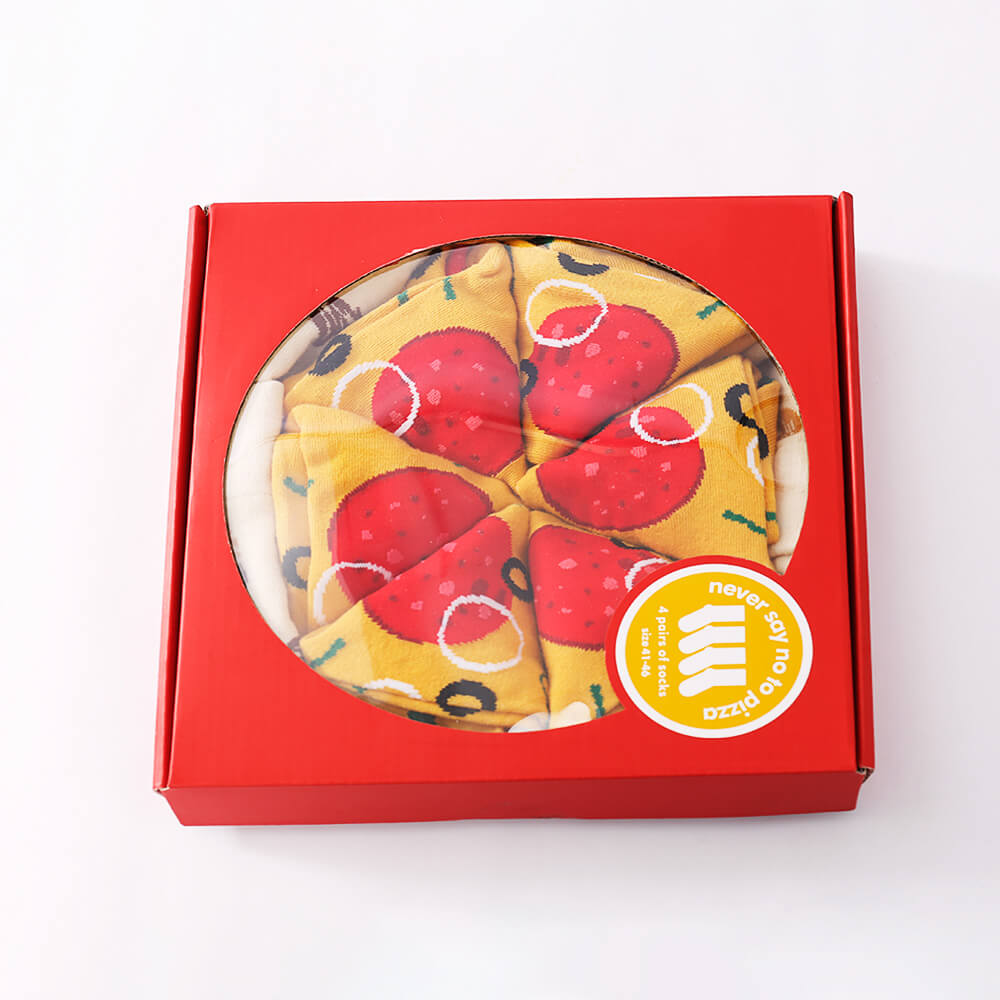 Pizza Socks (4 pairs)