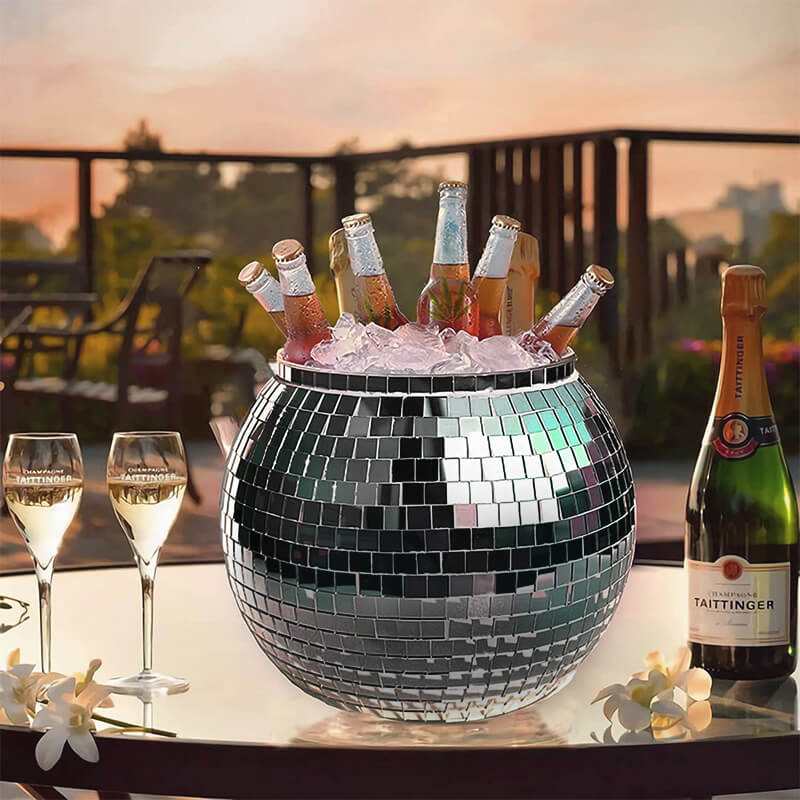 Mirror Disco Ice Bucket