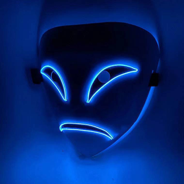 Scary Illuminated LED Mask