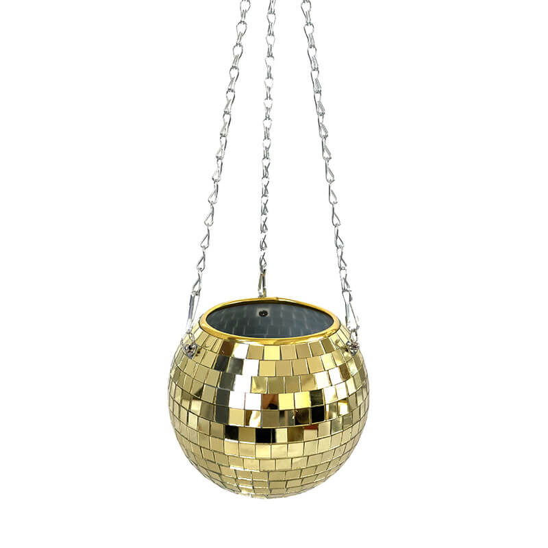 Disco Ball Flowerpot